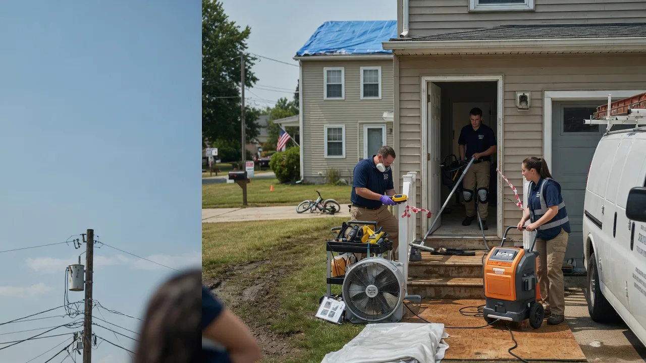Water Damage Repair in La Ward, TX near me
